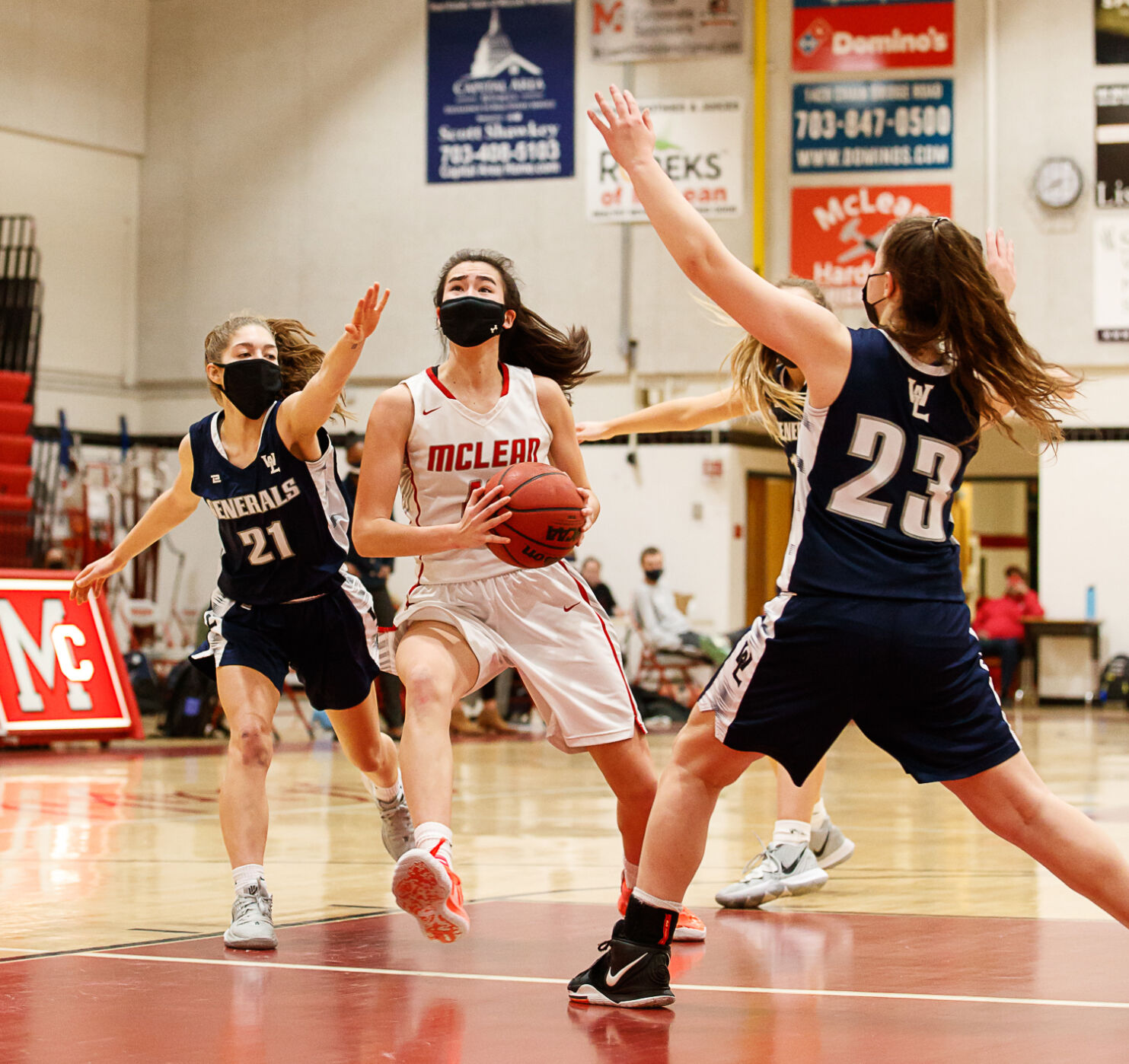 McLean vs. W-L girls basketball 13